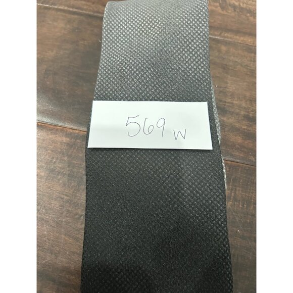 Perry Ellis Portfolio Black Gray Gradient Silk Tie - Picture 5 of 6
